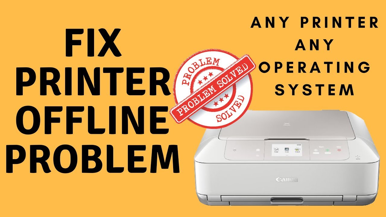 Fix Printer Offline Problem